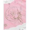 imageSOLY HUX Womens Y2k Lace Trim Cami Crop Top Sun Moon Print Casual TopsLight Pink Figure