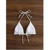 imageSOLY HUX Bikini Tops for Women Halter String Bikini Bathing Suit Tops Sexy Brazilian Swimsuit Top SwimwearSolid White