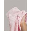 imageSOLY HUX Womens Plus Size Tie Front Strapless Bandeau Tube Tops Flowy Vest Shirts Coquette Aesthetic ClothesSolid Pink