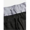 imageSOLY HUX Girls 2 Piece Sweatpants Elastic High Waisted Flared Leg Long PantsBlack and Grey