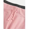 imageSOLY HUX Girls 2 Piece Sweatpants Elastic High Waisted Flared Leg Long PantsDark Grey and Pink