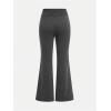 imageSOLY HUX Girls 2 Piece Sweatpants Elastic High Waisted Flared Leg Long PantsDark Grey and Pink