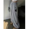 imageSOLY HUX Womens Plus Size Drawstring Waist Baggy Pants Wide Leg Cute Printed Sweatpants StreetwearGrey Graphic