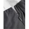 imageSOLY HUX Womens Mini Skirt Pleated High Waisted Layered A Line Color Block Casual SkirtsGrey and White