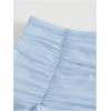 imageSOLY HUX Womens Summer Skirts High Waisted Ruffle Mini Skirts Flared Flowy Beach Short SkirtLight Blue