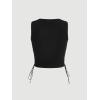 imageSOLY HUX Womens Tank Tops Y2K Sleeveless Ribbed Star Crop Tank Top Summer Going Out TopsBlack Rhinestone