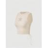 imageSOLY HUX Womens Tank Tops Y2K Sleeveless Ribbed Star Crop Tank Top Summer Going Out TopsLight Beige