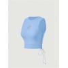 imageSOLY HUX Womens Tank Tops Y2K Sleeveless Ribbed Star Crop Tank Top Summer Going Out TopsLight Blue