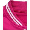 imageSOLY HUX Girls Casual 2 Piece Outfits Color Block Letter Varsity Jacket and Pleated Skirt SetHotpink Letter