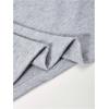 imageSOLY HUX Girls Pleated Skirt Set Short Sleeve Collared T Shirt and Skirts 2 Piece Outfits Preppy ClothesGrey Letter