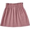 imageSOLY HUX Toddler Girls Cute Corduroy Skirts Ruffle Trim Elastic Waist Straight Short Skirt with PocketDusty Pink