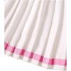 imageSOLY HUX Toddler Girls 2 Piece Outfits Letter Graphic Long Sleeve Varsity Jacket and Pleated Skirt Set Preppy ClothesHotpink Letter