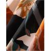 imageSOLY HUX Womens Summer Floral Print Skirt Elastic High Waist Flowy Long SkirtsBlack Floral