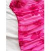 imageSOLY HUX Womens Summer Floral Corset Dress Spaghetti Strap Ruched Mesh Bodycon Vacation Mini DressesHot Pink