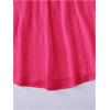 imageSOLY HUX Womens Tie Shoulder Cami Dress Spaghetti Strap Mini Summer DressesPlain Hotpink