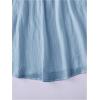 imageSOLY HUX Womens Tie Shoulder Cami Dress Spaghetti Strap Mini Summer DressesPlain Light Blue