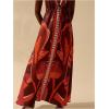 imageSOLY HUX Womens Boho Floral Print Maxi Dress Halter Backless Flowy Long Vacation Beach Summer DressesMulticoloured Printed