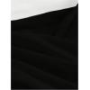 imageSOLY HUX Womens Off The Shoulder Ruffle Cocktail Dress 2025 Summer Wrap Dress Wedding Guest Graduation Prom DressesPlain Black