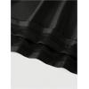 imageSOLY HUX Womens Sleeveless Cami Dress Spaghetti Strap Ruched A Line Flared Elegant Long DressesPure Black