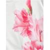 imageSOLY HUX Womens Summer Cami Midi Dress Floral Appliques V Neck Spaghetti Strap Bodycon DressesWhite Floral