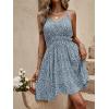 imageSOLY HUX Womens Summer Dress Ditsy Floral Print Spaghetti Strap Flowy Cami Dresses SundressesDusty Blue