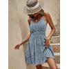 imageSOLY HUX Womens Summer Dress Ditsy Floral Print Spaghetti Strap Flowy Cami Dresses SundressesDusty Blue