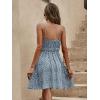 imageSOLY HUX Womens Summer Dress Ditsy Floral Print Spaghetti Strap Flowy Cami Dresses SundressesDusty Blue