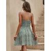 imageSOLY HUX Womens Summer Dress Ditsy Floral Print Spaghetti Strap Flowy Cami Dresses SundressesGreen