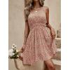 imageSOLY HUX Womens Summer Dress Ditsy Floral Print Spaghetti Strap Flowy Cami Dresses SundressesMulticoloured