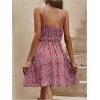 imageSOLY HUX Womens Summer Dress Ditsy Floral Print Spaghetti Strap Flowy Cami Dresses SundressesRed Floral