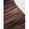 imageSOLY HUX Womens Tie Dye Ruched Bodycon Maxi Dress Sexy Mesh Sleeveless Cocktail Party Club Long Cami DressesBrown Multi