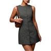 Dark Grey Plaid