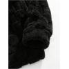imageSOLY HUX Hoodies for Men Letter Graphic Pullover Hoodie Sherpa Embroidery Long Sleeve Fleece Hooded SweatshirtBlack Letter