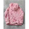 imageSOLY HUX Hoodies for Men Letter Graphic Pullover Hoodie Sherpa Embroidery Long Sleeve Fleece Hooded SweatshirtPink Letter