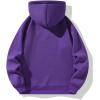 imageSOLY HUX Mens Quarter Zip Hoodies Zip Up Hoodie Long Sleeve Drop Shoulder Sweatshirt Casual PulloverPure Mauve Purple