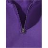 imageSOLY HUX Mens Quarter Zip Hoodies Zip Up Hoodie Long Sleeve Drop Shoulder Sweatshirt Casual PulloverPure Mauve Purple