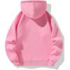 imageSOLY HUX Mens Quarter Zip Hoodies Zip Up Hoodie Long Sleeve Drop Shoulder Sweatshirt Casual PulloverPure Pink