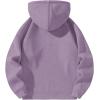 imageSOLY HUX Mens Quarter Zip Hoodies Zip Up Hoodie Long Sleeve Drop Shoulder Sweatshirt Casual PulloverPure Purple