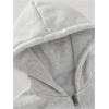 imageSOLY HUX Mens Quarter Zip Hoodies Zip Up Hoodie Long Sleeve Drop Shoulder Sweatshirt Casual PulloverPure White