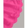 imageSOLY HUX Womens Lace Trim Ruched Bandeau Crop Tube Tops Bowknot Front Strapless Summer TopsHot Pink