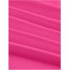 imageSOLY HUX Womens Lace Trim Ruched Bandeau Crop Tube Tops Bowknot Front Strapless Summer TopsHot Pink