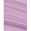 imageSOLY HUX Womens Lace Trim Ruched Bandeau Crop Tube Tops Bowknot Front Strapless Summer TopsPure Lilac Purple