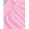 imageSOLY HUX Girls Tank Tops 2 Piece Trendy Cute Ruched Square Neck Summer Clothes for Teen GirlsPink and Black