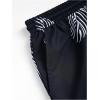 imageSOLY HUX Mens 2 Piece Outfits Tropical Print Short Sleeve Button Down Hawaiian Shirt and Shorts SetBlack Leaf Print