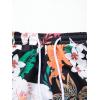 imageSOLY HUX Mens 2 Piece Outfits Tropical Print Short Sleeve Button Down Hawaiian Shirt and Shorts SetMulticoloured Floral Print