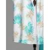 imageSOLY HUX Mens 2 Piece Outfits Tropical Print Short Sleeve Button Down Hawaiian Shirt and Shorts SetMulticoloured Tropical Print
