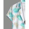 imageSOLY HUX Mens 2 Piece Outfits Tropical Print Short Sleeve Button Down Hawaiian Shirt and Shorts SetMulticoloured Tropical Print