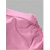 imageSOLY HUX Womens Bubble Mini Dress Halter Backless Ruched Y2K Club Party Short Sundress with Builtin ShortsSolid Pink