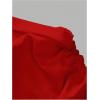 imageSOLY HUX Womens Bubble Mini Dress Halter Backless Ruched Y2K Club Party Short Sundress with Builtin ShortsSolid Red