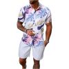 White Tropical Printed